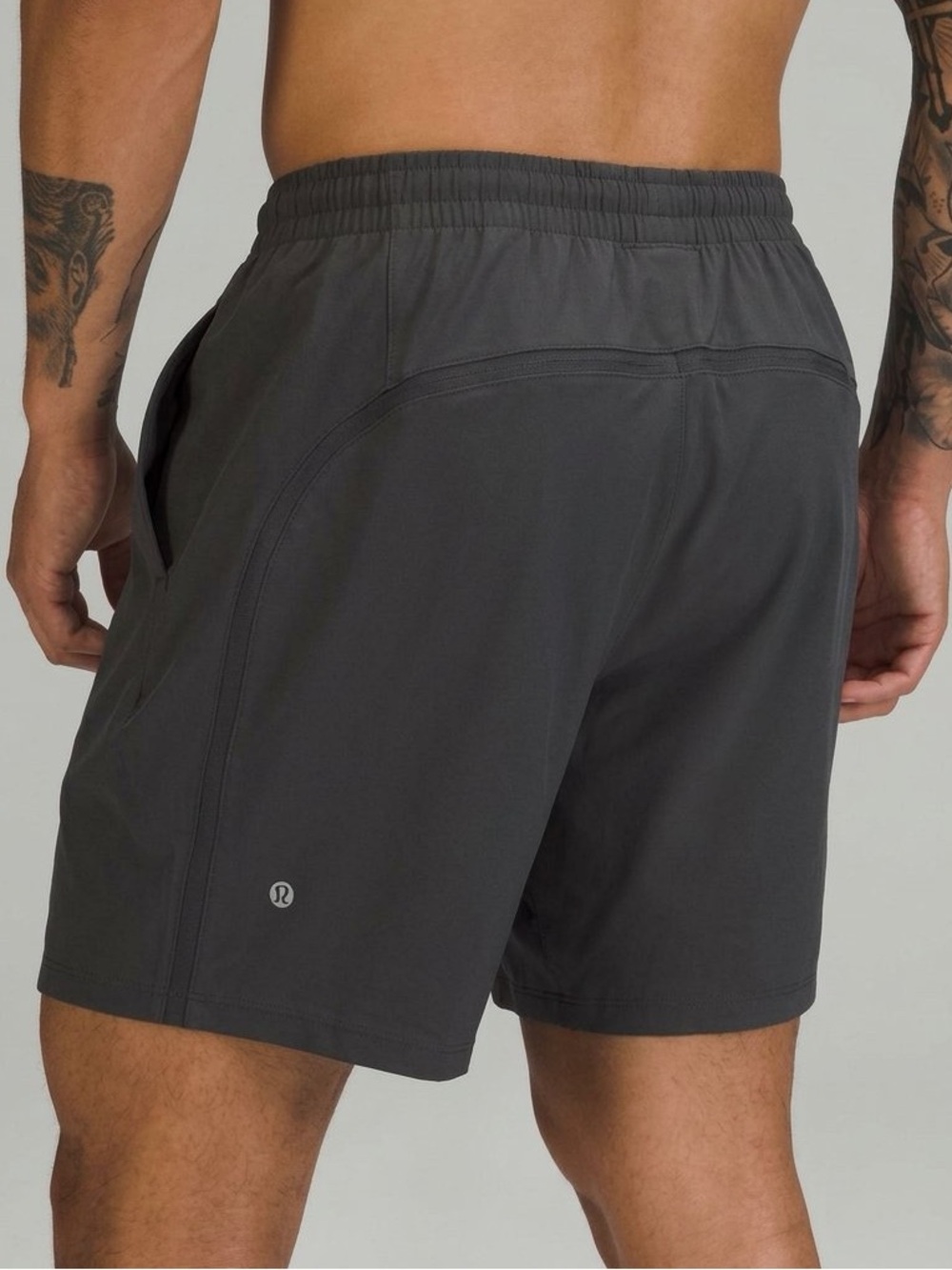 LULULEMON Pace Breaker Lined 9’’ Athletic Shorts in Charcoal Gray sz S